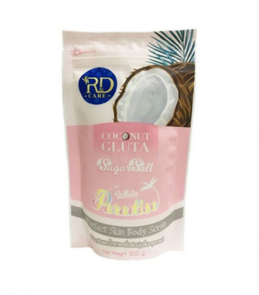 ار اند دي مقشر بالملح وجوز الهند للجسم 300 جرام