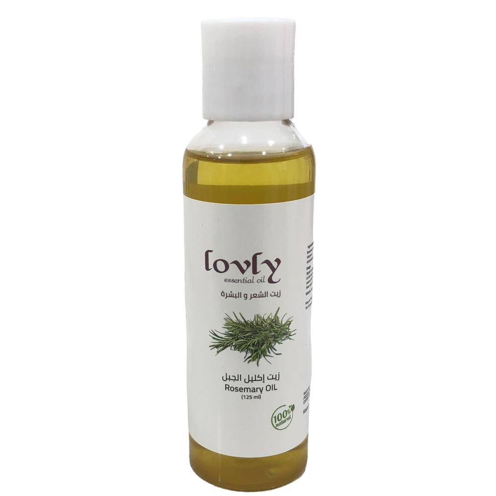 لوفلي زيت اكليل الجبل للشعر والجسم 125 مل   