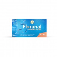 فلورانال، بروبيوتيك + زنك، 10 أكياس NHS