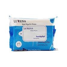 لوفينا مناديل مبللة بالمسك للمناطق الحساسة 20 منديل