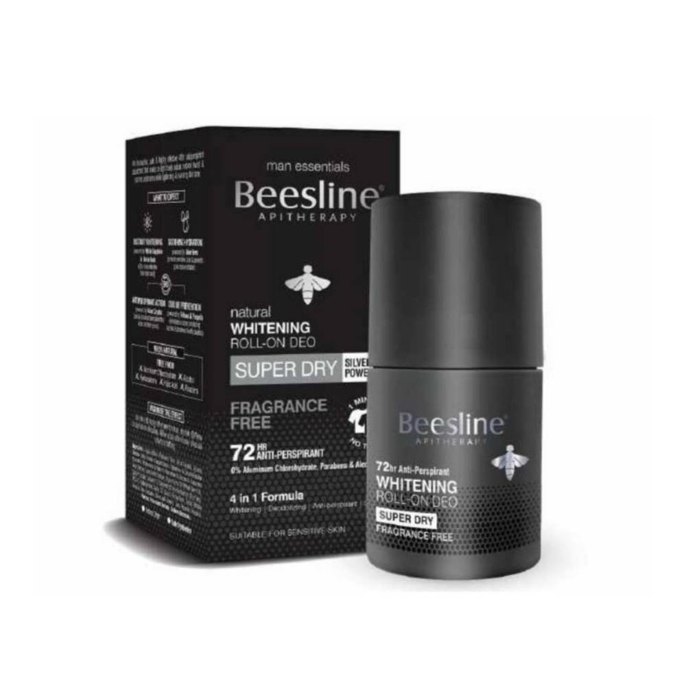 بيزلين رول مزيل عرق مدعم بالفضه للرجال 50 مل