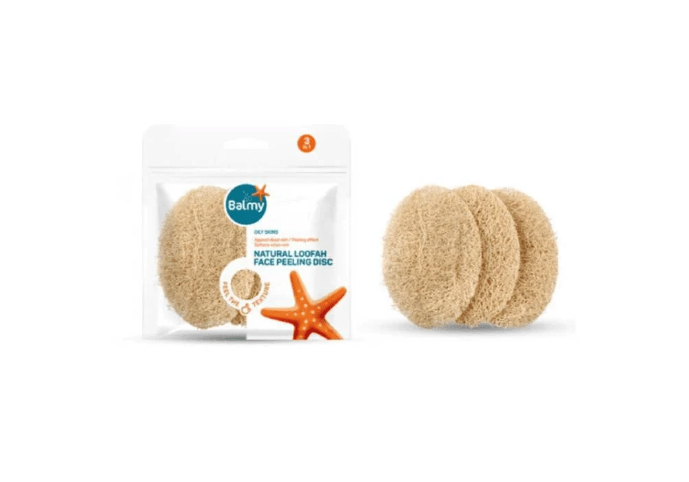 بالمي ليفة طبيعيه مقشرة للوجه