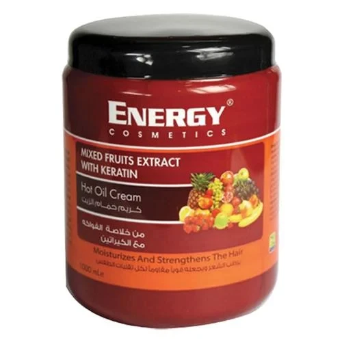 انرجي كوزمتكس حمام زيت 1000مل(الفواكة والكيراتين) 2181