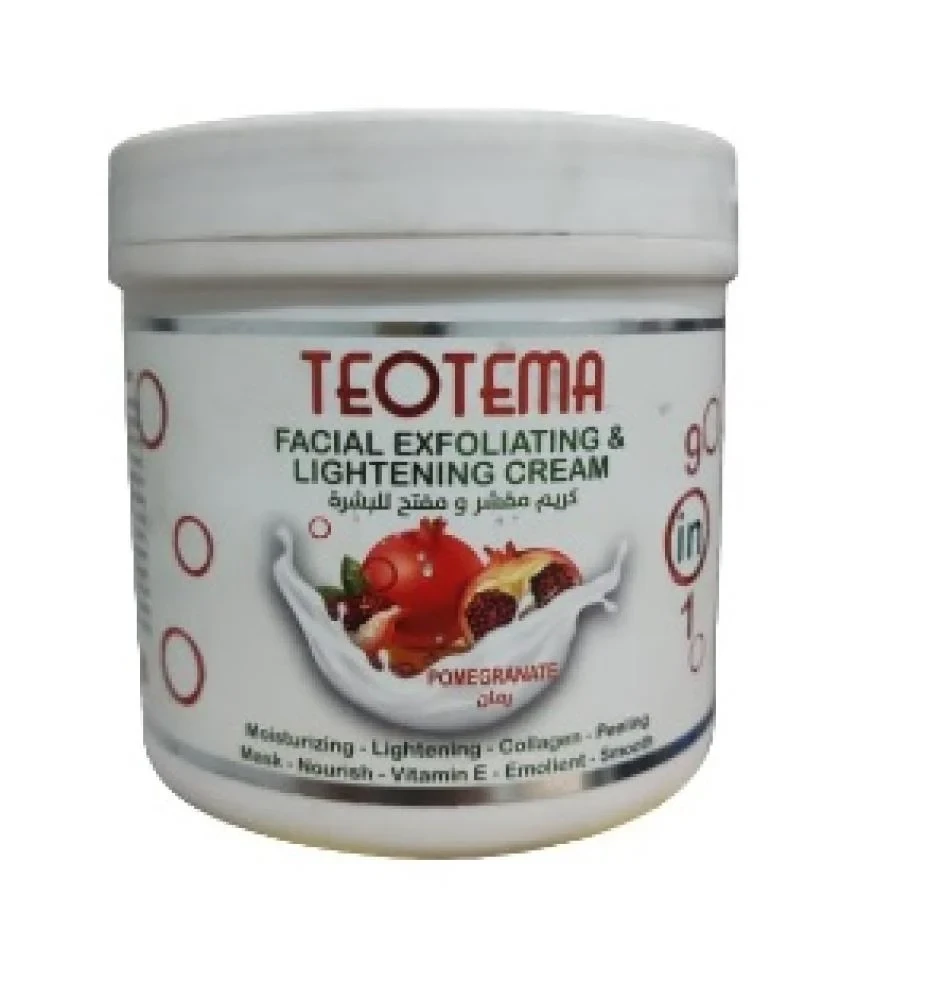 توتيما كريم مقشر ومفتح للبشره بالرمان 500مل