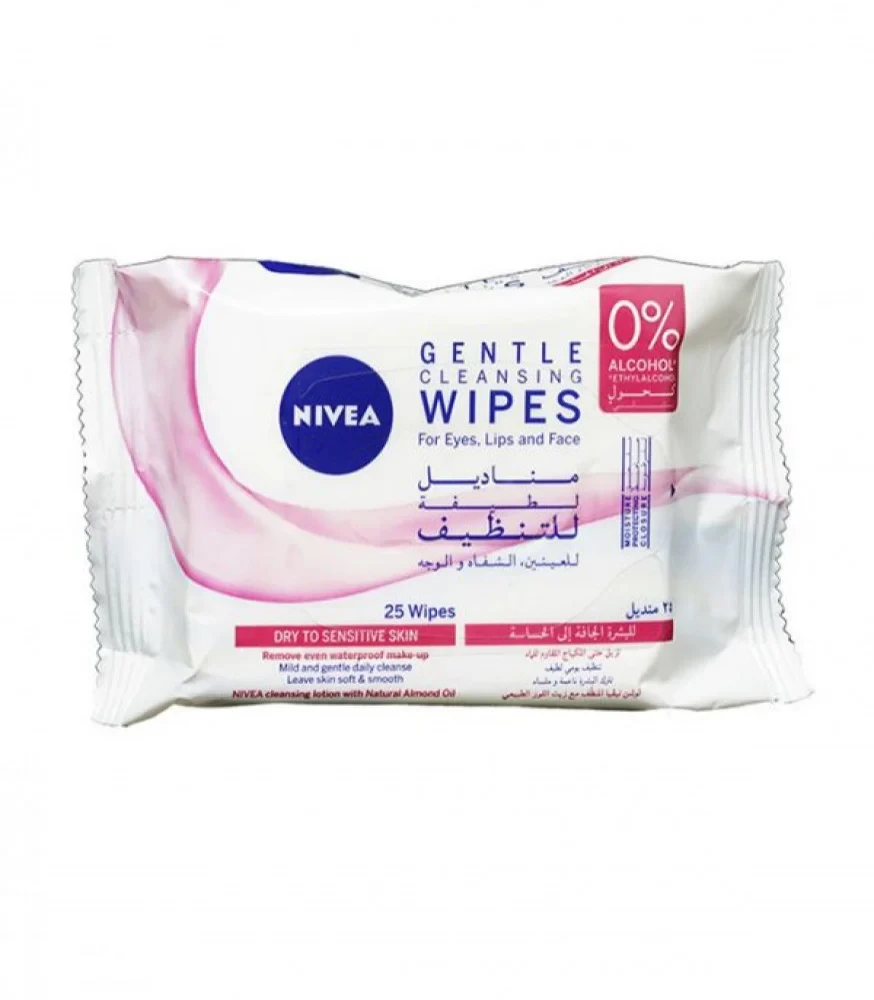 نيفيا مناديل البشرة الحساسة 25 منديل