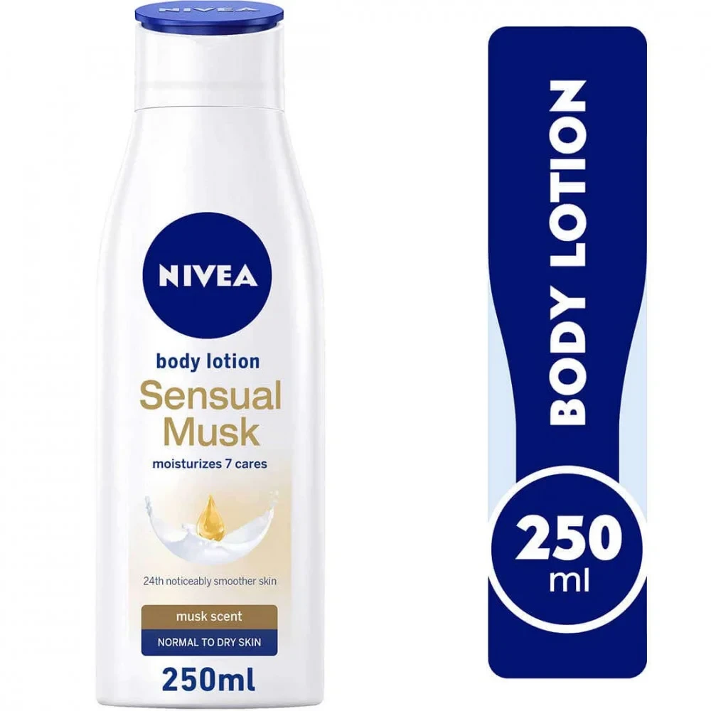 نيفيا لوشن الجسم سينشوال مسك للبشرة العادية و الجافة 250 مل