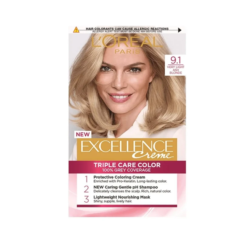 اكسلانس صبغة ( رمادي فاتح جدا ) 9.1