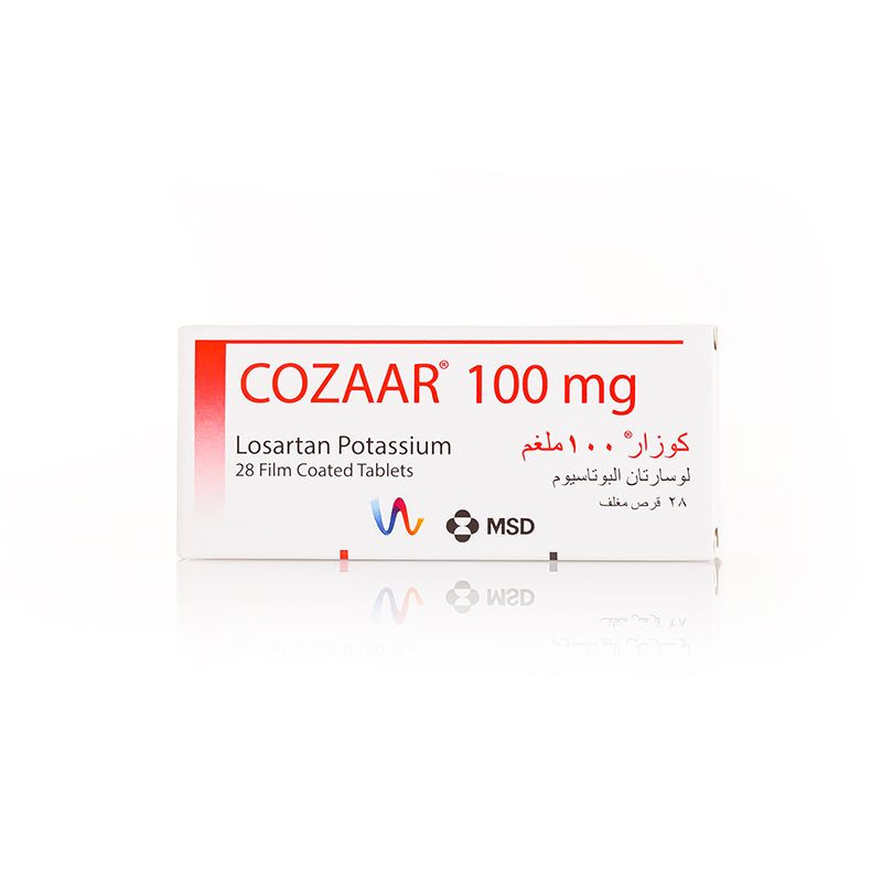 كوزار 100 مجم 28 قرص
