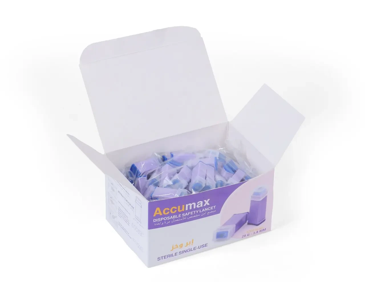 اكيو ماكس مشارط 100 حبه