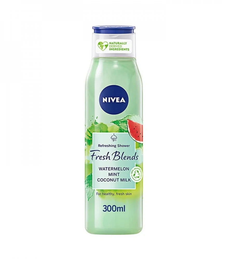 نيفيا زيت استحمام بالبطيخ وحليب جوز الهند 300 مل