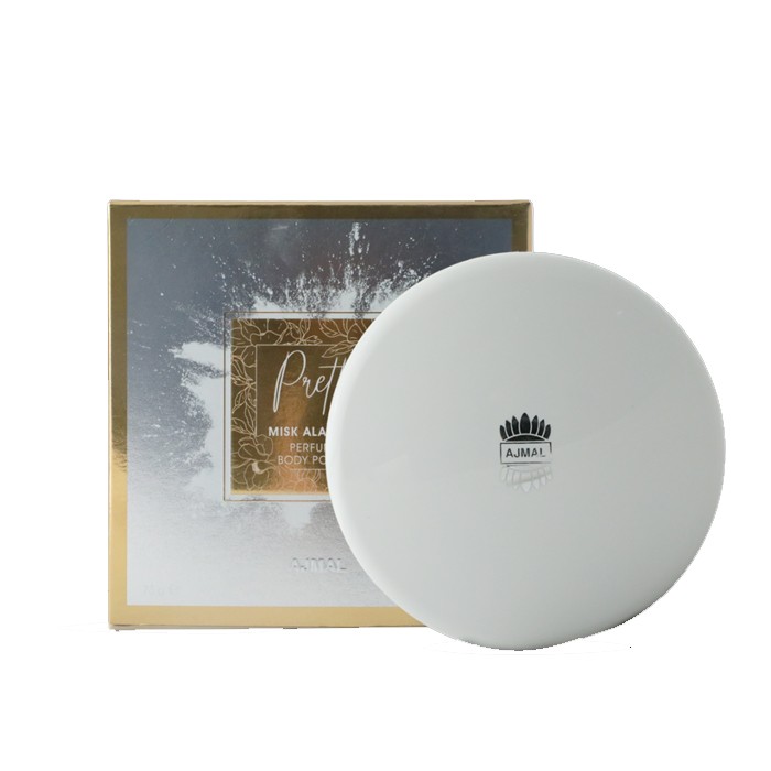 اجمل بريتي بودره مسك العروسه 75جرام