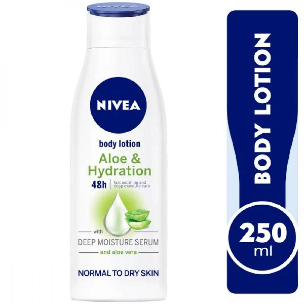 نيفيا لوشن للجسم الوفيرا للبشرة العادية و الجافة 250 مل