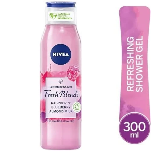 نيفيا سائل استحمام بخلاصه التوت البري وحليب اللوز 300 مل